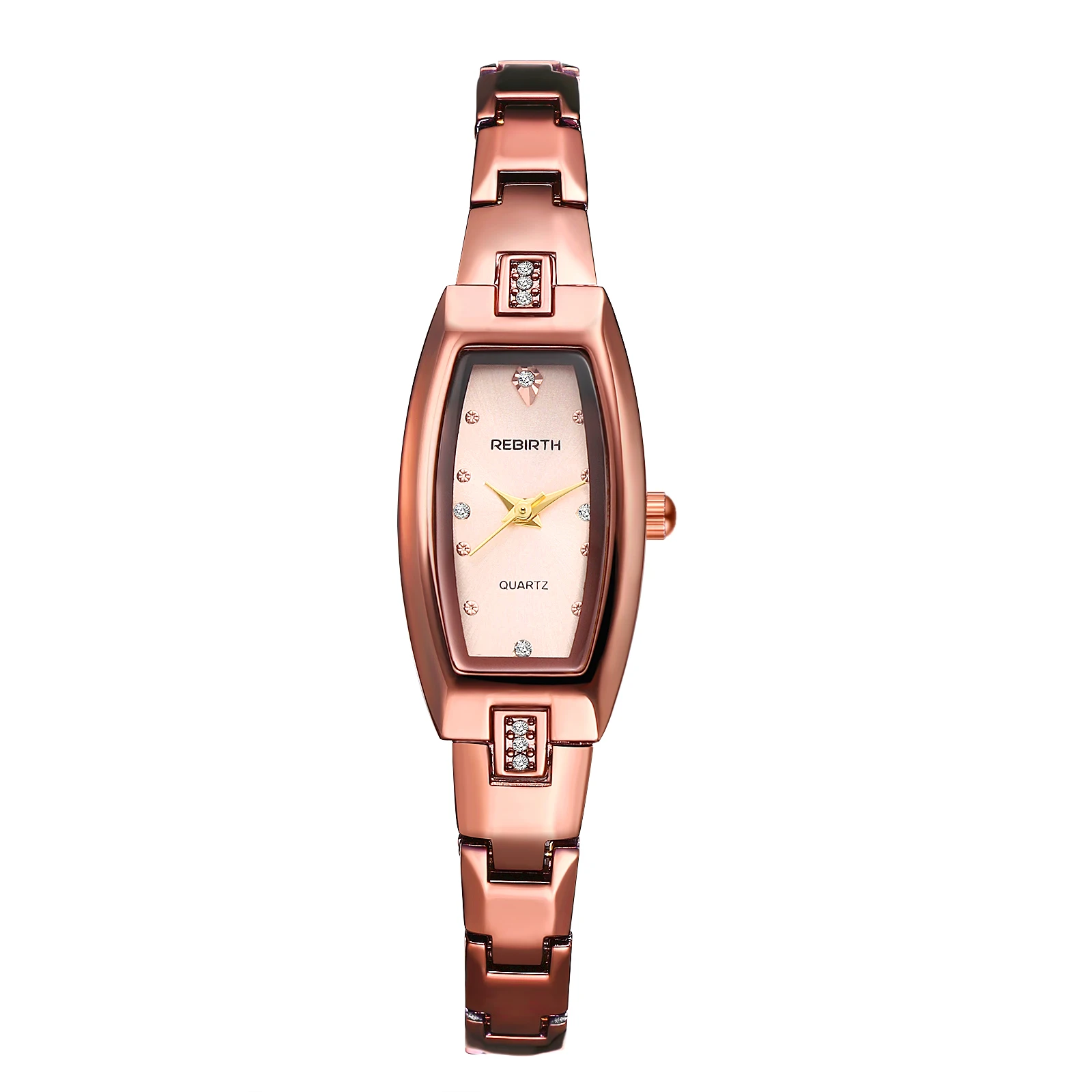 JEWELRYWE Women Quartz Watch Oval Case Stainless Steel Strap Waterproof Bracelet Watch Diamond Scale Elegant Fashion Valentine's Day Gift
JEWELRYWE Women Quartz Watch Oval Case Stainless Steel Strap Waterproof Bracelet Watch Diamond Scale Elegant Fashion Valentine's Day Gift