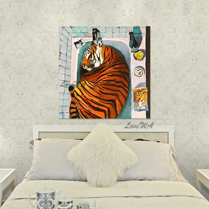 Картина с животными, тигр, абстрактный дизайн, художественная стена, современный холст, произведения искусства ручной работы, безрамное, текстурированная картина для интерьера дома
Картина с животными, тигр, абстрактный дизайн, художественная стена, современный холст, произведения искусства ручной работы, безрамное, текстурированная картина для интерьера дома