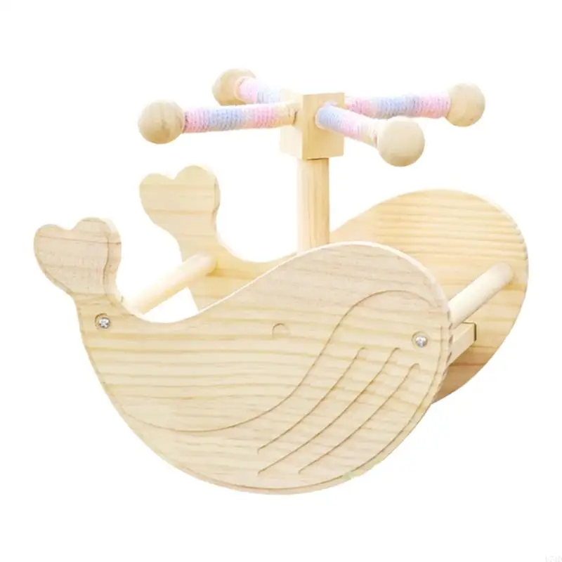 L74D Simple Parrots Toy Stand Wooden Perch for Active Bird Exploration Resting Place
L74D Simple Parrots Toy Stand Wooden Perch for Active Bird Exploration Resting Place