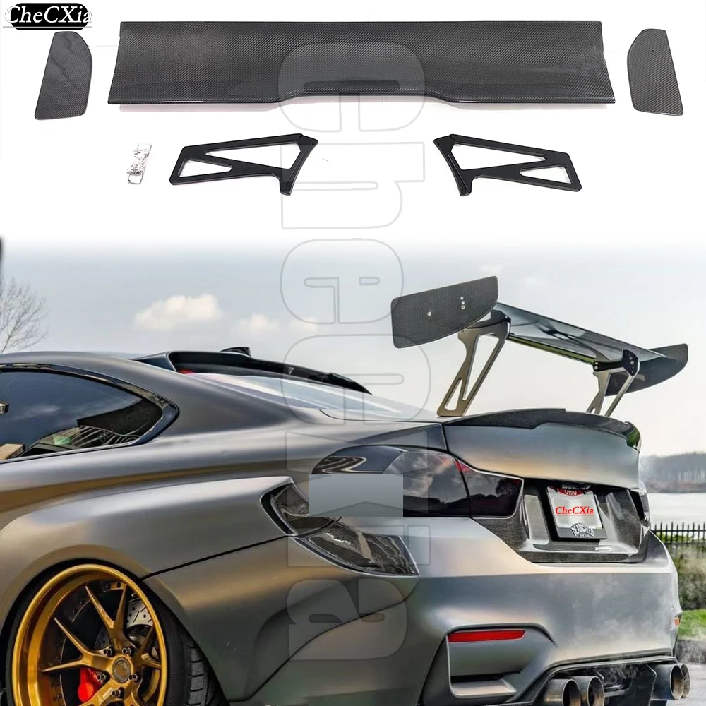 For BMW M2 M3 M4 Universal RKP Style Carbon Fiber Rear Spoiler Aluminum Alloy Bracket Fixed Trunk Cover Plate Spoiler Tail Wing
For BMW M2 M3 M4 Universal RKP Style Carbon Fiber Rear Spoiler Aluminum Alloy Bracket Fixed Trunk Cover Plate Spoiler Tail Wing