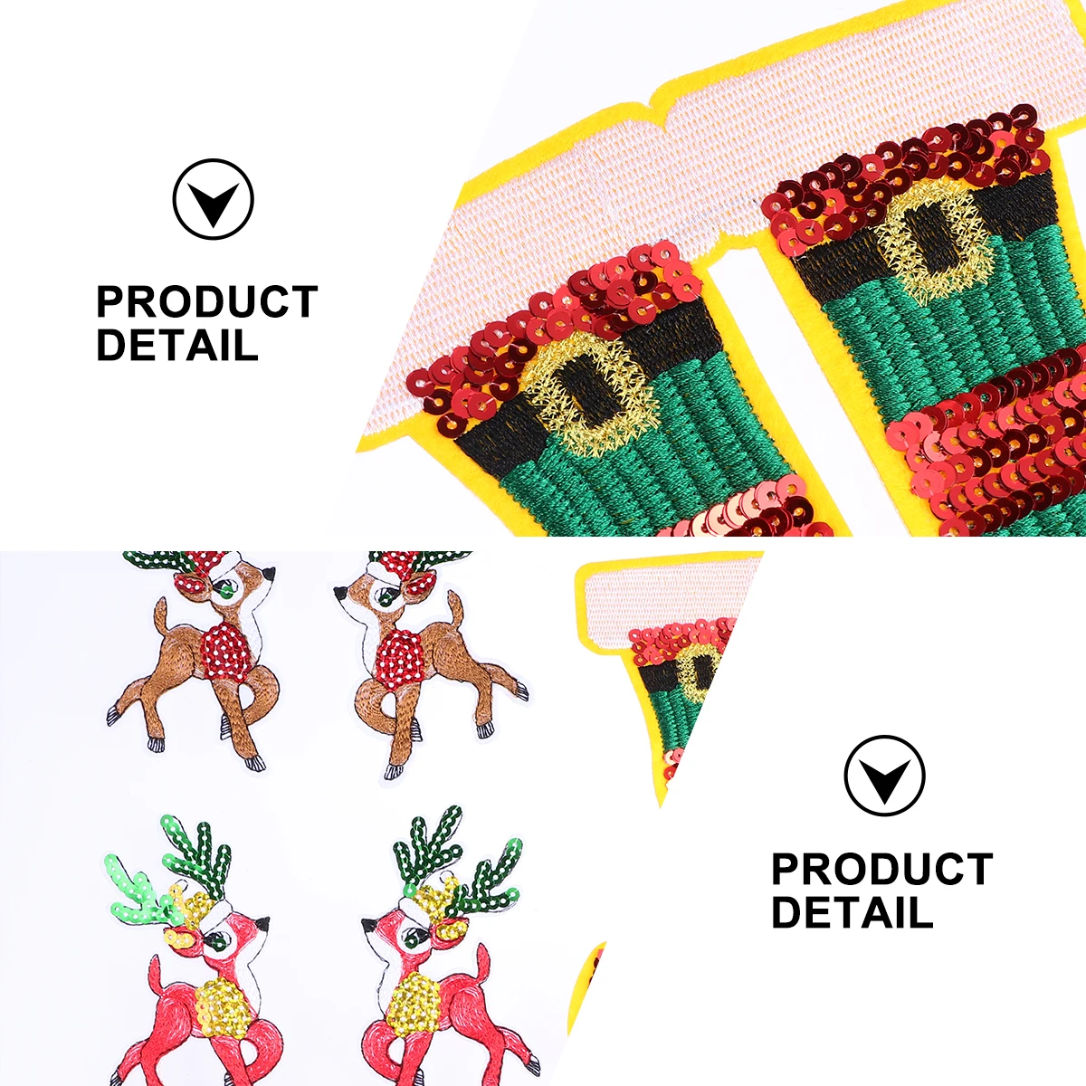 5pcs Christmas Fabric Stickers DIY Embroidery Decorative Appliques Clothing Patch Cartoon Deer Socks Festive Repair Safe
5pcs Christmas Fabric Stickers DIY Embroidery Decorative Appliques Clothing Patch Cartoon Deer Socks Festive Repair Safe