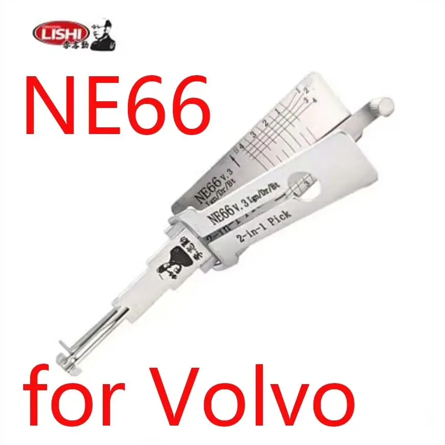 Lishi 2-in-1 Pick/Decoder Locksmith Tool for Volvo S66NN/NE66 4-Track Automotive Locksmith Equipment
Lishi 2-in-1 Pick/Decoder Locksmith Tool for Volvo S66NN/NE66 4-Track Automotive Locksmith Equipment