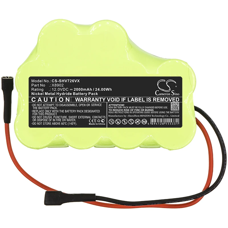 Cameron Sino 12V 2000mAh Vacuum Battery X8902 for Shark SV726 +TOOL
Cameron Sino 12V 2000mAh Vacuum Battery X8902 for Shark SV726 +TOOL