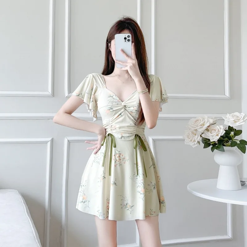 Summer New Style Women's One-piece Swimsuit High Waist Floral Print Lady Swimsuit High Elasticity Quick Drying Sexy Swimsuit
Summer New Style Women's One-piece Swimsuit High Waist Floral Print Lady Swimsuit High Elasticity Quick Drying Sexy Swimsuit