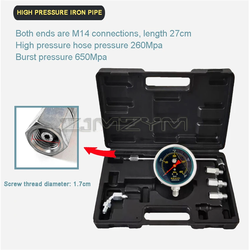250Mpa 400Mpa Diesel Common Rail Pump Plunger Pressure Test Tool Kits, 2500bar 4000bar Fuel Pump Piston Repair Testing Set
250Mpa 400Mpa Diesel Common Rail Pump Plunger Pressure Test Tool Kits, 2500bar 4000bar Fuel Pump Piston Repair Testing Set