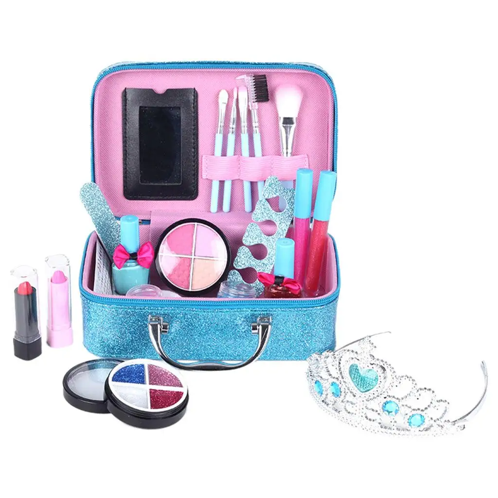 22 piece Makeup s Kids Makeup Kit Girl Real Pretend Play Makeup Toy for Toddler Washable Makeup Set Birthday Party
22 piece Makeup s Kids Makeup Kit Girl Real Pretend Play Makeup Toy for Toddler Washable Makeup Set Birthday Party