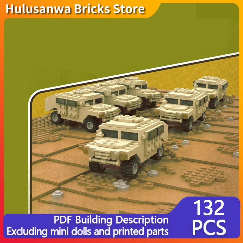 Модель бронеавтомобиля высокой мобильности MOC, строительные кирпичи, военное оборудование, модульные технологии, подарки, праздник, сборка, детские игрушки, костюм
Модель бронеавтомобиля высокой мобильности MOC, строительные кирпичи, военное оборудование, модульные технологии, подарки, праздник, сборка, детские игрушки, костюм
