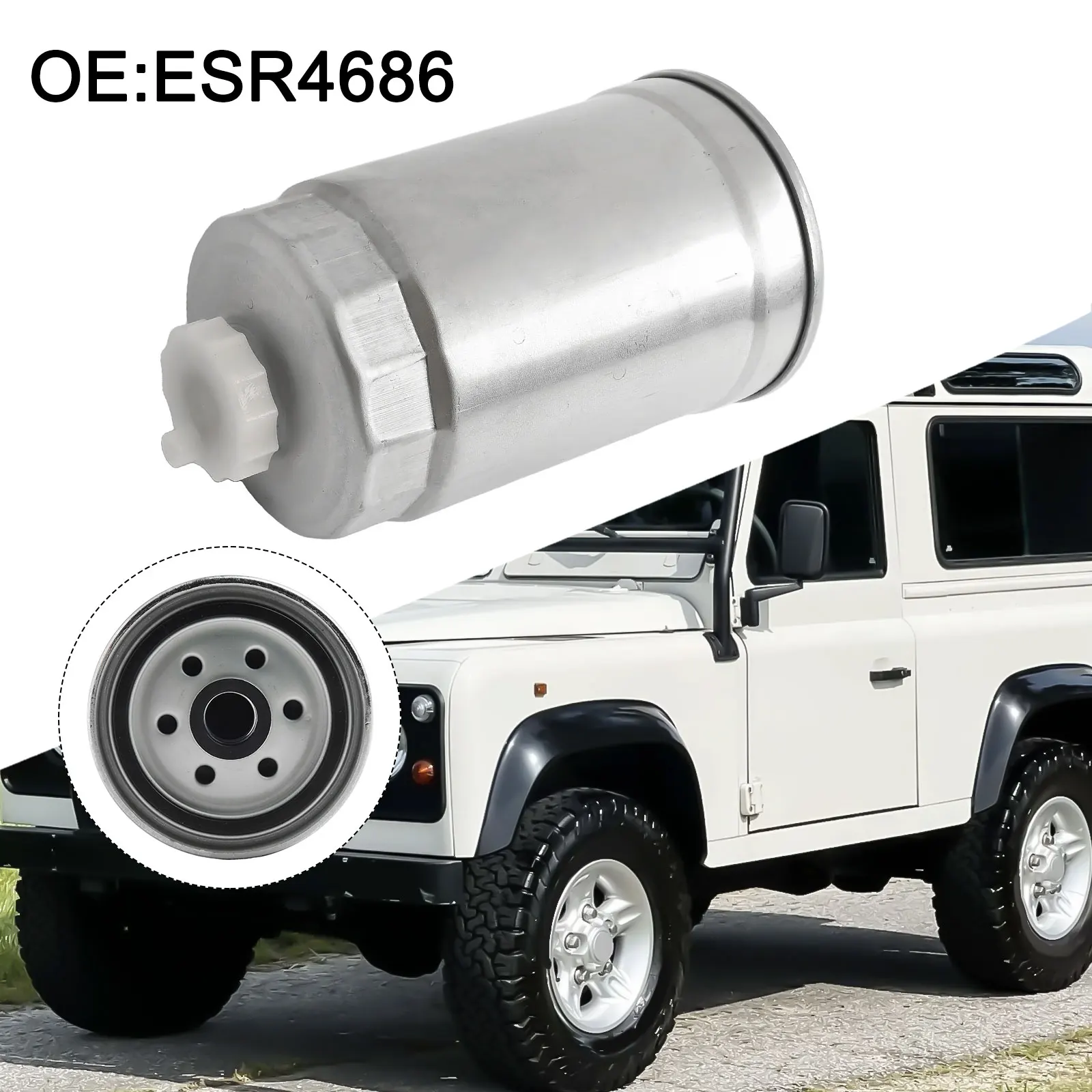 Increased Engine Longevity with ESR4686 Diesel Fuel Filter Compatible with For Land Rover Models For Defenders & Discoveries
Increased Engine Longevity with ESR4686 Diesel Fuel Filter Compatible with For Land Rover Models For Defenders & Discoveries