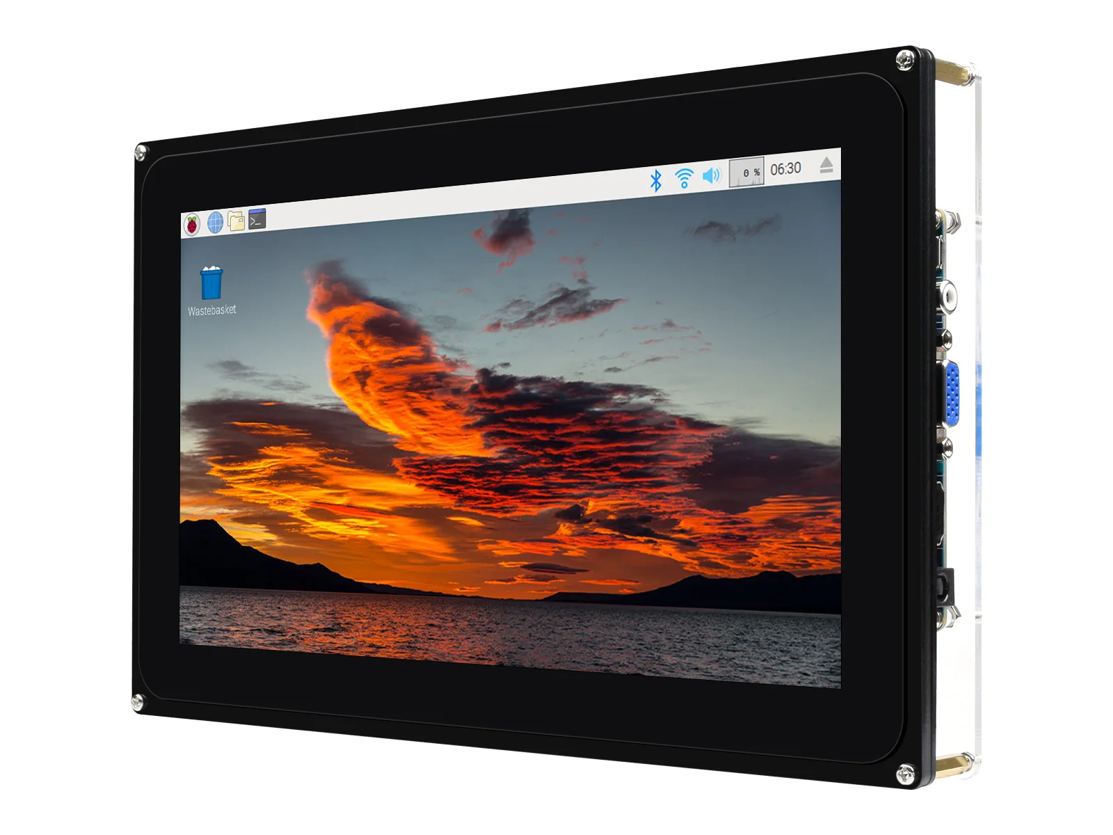 10.1inch HDMI LCD (F) (with case),Capacitive Touch,1024×600,Supports all versions of Raspberry Pi/Jetson Nano/Game Console/PC
10.1inch HDMI LCD (F) (with case),Capacitive Touch,1024×600,Supports all versions of Raspberry Pi/Jetson Nano/Game Console/PC