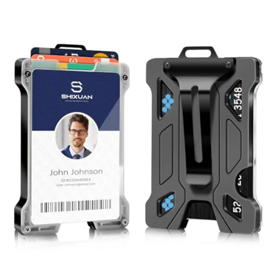 ID Badge Holder with Retractable Clip, Credit Card Holder, Keychain Wallet, Name Badge Holders, Business Card Holder, and Money
ID Badge Holder with Retractable Clip, Credit Card Holder, Keychain Wallet, Name Badge Holders, Business Card Holder, and Money