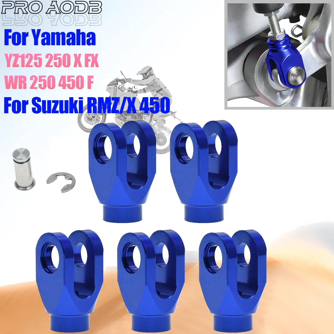 Motorcycle accessories For Yamaha WR250F WR450F 2003-2021 CNC Rear Brake Clevis YZ125 YZ250 YZ250F YZ450F YZ250X YZ250FX YZ450FX
Motorcycle accessories For Yamaha WR250F WR450F 2003-2021 CNC Rear Brake Clevis YZ125 YZ250 YZ250F YZ450F YZ250X YZ250FX YZ450FX