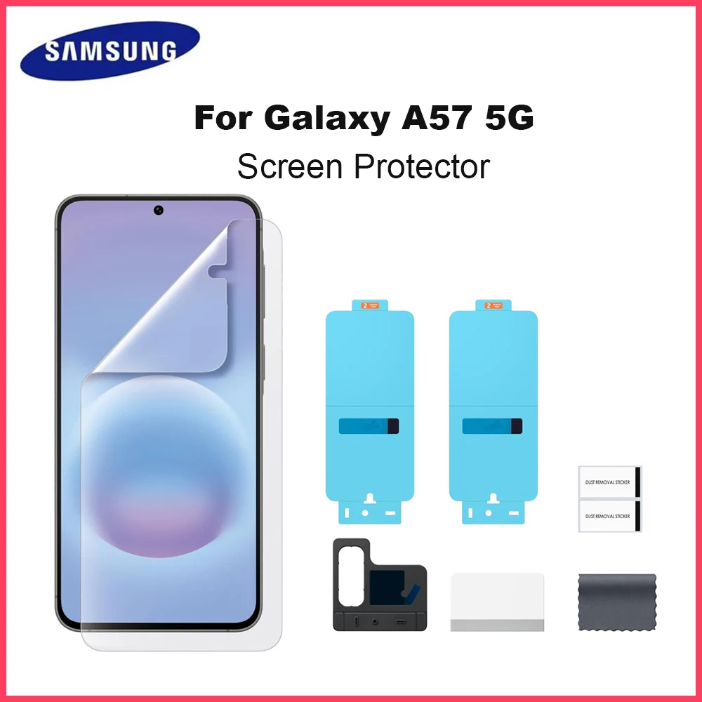 2PCS Original Samsung Galaxy A57 5G Screen Protector Scratch-Resistant Anti-Fingerprint for Galaxy A57 Genuine Protection Flim
2PCS Original Samsung Galaxy A57 5G Screen Protector Scratch-Resistant Anti-Fingerprint for Galaxy A57 Genuine Protection Flim