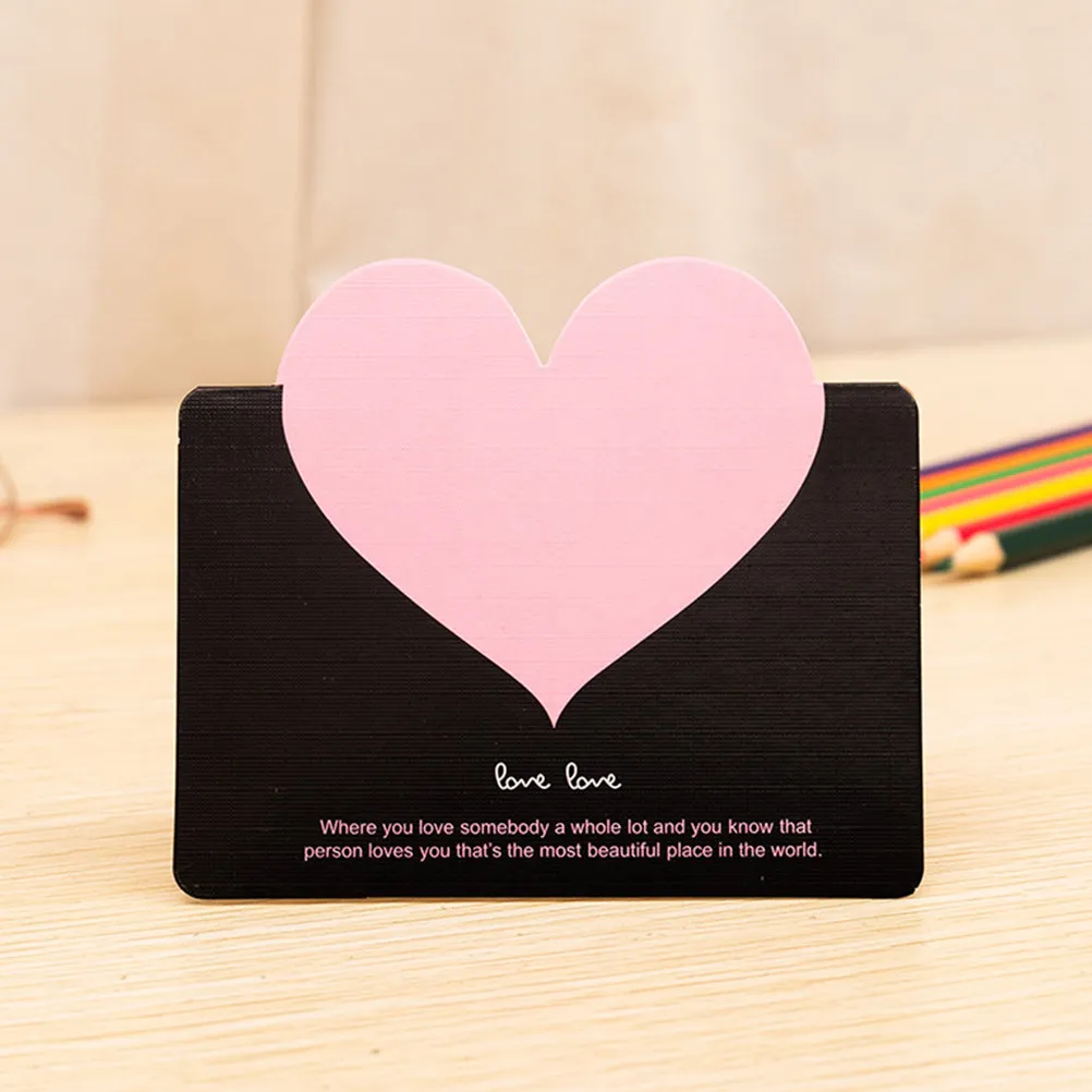 100Pcs Heart Greeting Cards Blank Paperboard Message Cards for Birthday Christmas Valentine's Teacher's Day Festival
100Pcs Heart Greeting Cards Blank Paperboard Message Cards for Birthday Christmas Valentine's Teacher's Day Festival