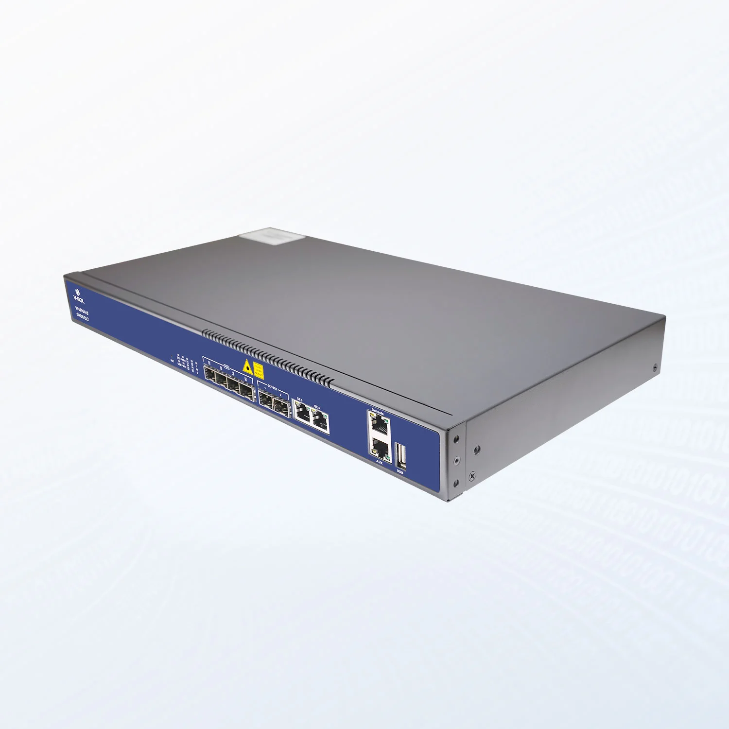 4 Port GPON OLT V1600G0-B VSOL 4*GPON,2GE(RJ45)+2*10GE(SFP+) C++++
4 Port GPON OLT V1600G0-B VSOL 4*GPON,2GE(RJ45)+2*10GE(SFP+) C++++