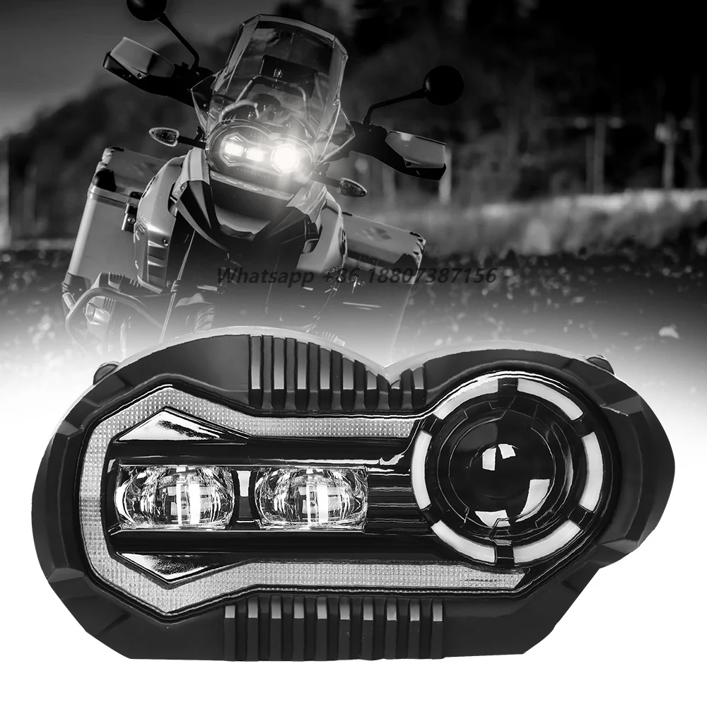 Emark Bike Accessories Motorcycle Led Headlight Projector 65W Faro R1200Gs Headlamp for Gs 1200 Adventure 2010
Emark Bike Accessories Motorcycle Led Headlight Projector 65W Faro R1200Gs Headlamp for Gs 1200 Adventure 2010