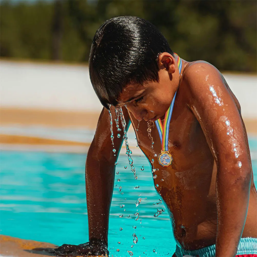 2Pcs Kids Swimming Medals Metal Award Medals Neck Ribbon Sports Competitions Tournaments School Event Sport 
2Pcs Kids Swimming Medals Metal Award Medals Neck Ribbon Sports Competitions Tournaments School Event Sport