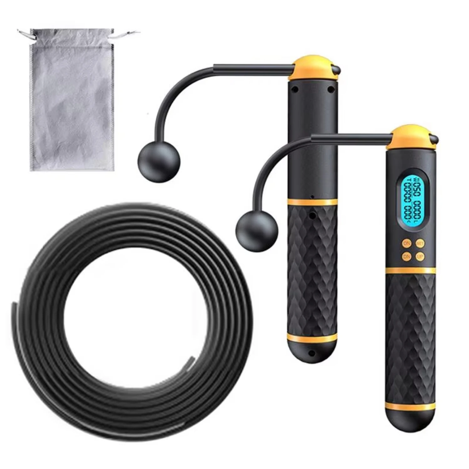Counting Jump Rope ball Steel PVC Skipping Rope Exercise Adjustable Cordless jump rope Fitness gym Training Sport Equipment
Counting Jump Rope ball Steel PVC Skipping Rope Exercise Adjustable Cordless jump rope Fitness gym Training Sport Equipment