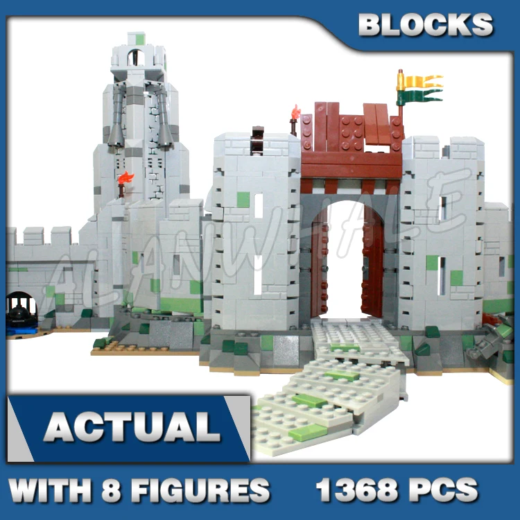 1368pcs Rings King The Battle of Mountain Valley Deep Fortress Walls Tower 16013 Building Block Toys Compatible with Model
1368pcs Rings King The Battle of Mountain Valley Deep Fortress Walls Tower 16013 Building Block Toys Compatible with Model