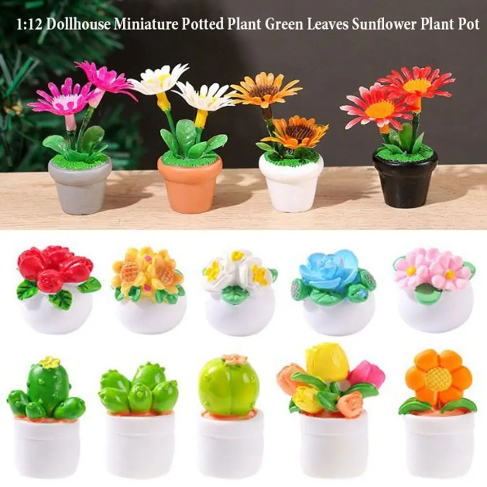 1:12 Dollhouse Miniature Potted Plant Multistyles Mini Green Leaves Plant Pot Bonsai Garden Home Model House Accessories
1:12 Dollhouse Miniature Potted Plant Multistyles Mini Green Leaves Plant Pot Bonsai Garden Home Model House Accessories