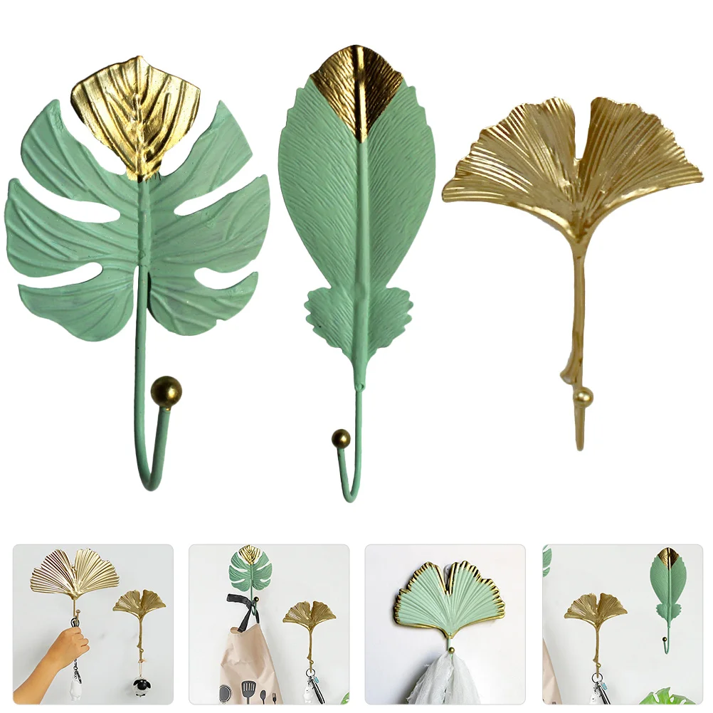 3 Pcs Leaf Shape Hook Jewelry Hooks Lightweight Towel Key Fob Umbrella Decorative Wall Creative Clothes Porch Sturdy Bag
3 Pcs Leaf Shape Hook Jewelry Hooks Lightweight Towel Key Fob Umbrella Decorative Wall Creative Clothes Porch Sturdy Bag