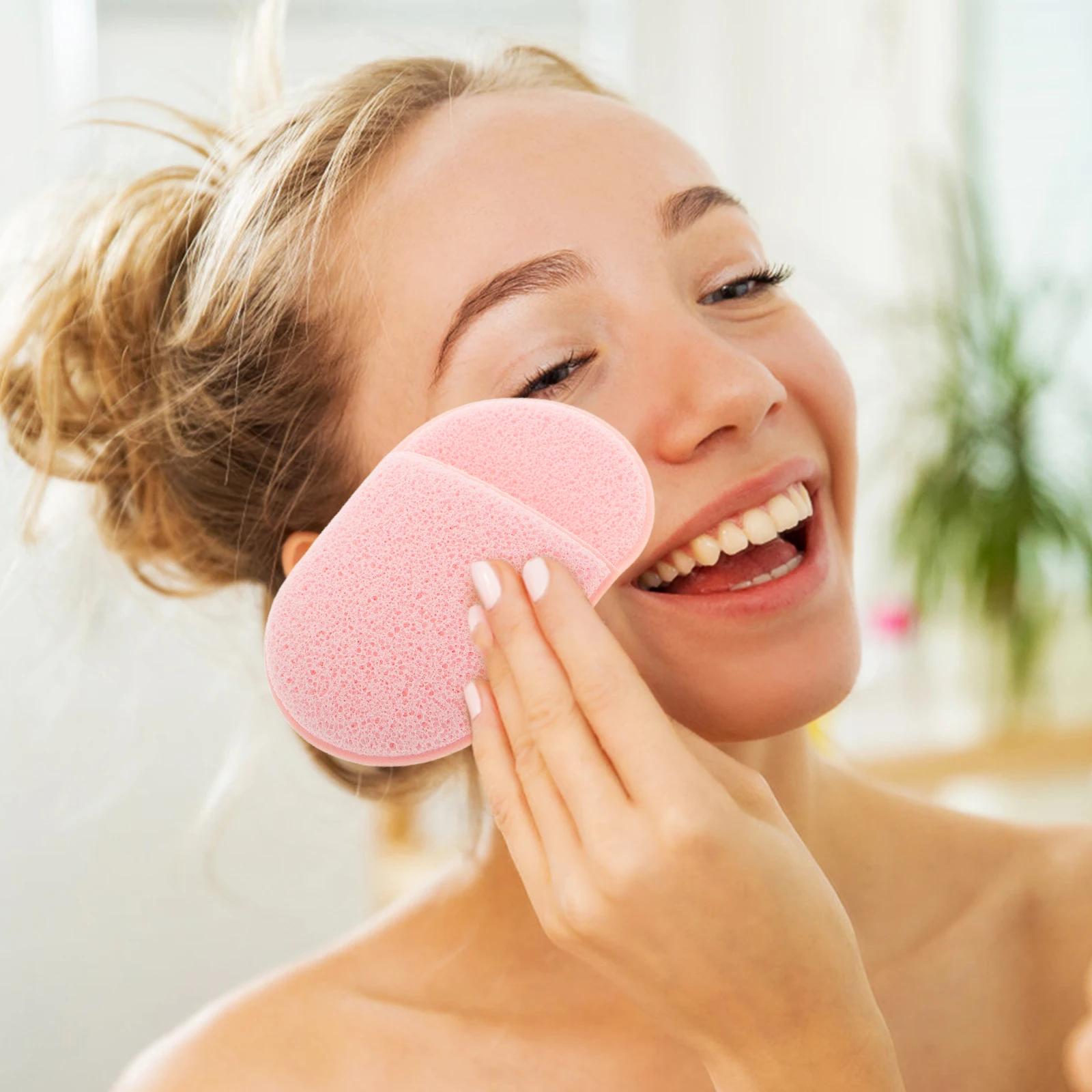2Pcs Face Cleaning Sponge Glove Design Soft Texture Deep Cleansing Makeup Removal Facial Exfoliating Sponge Skin Scrubber Pads
2Pcs Face Cleaning Sponge Glove Design Soft Texture Deep Cleansing Makeup Removal Facial Exfoliating Sponge Skin Scrubber Pads