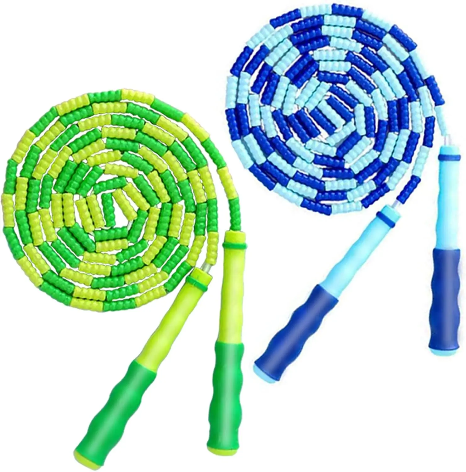 Adjustable Beaded Jump Rope for Kids & Adults, Tangle-Free Skipping Rope for Exercise & Fitness, 9.2Ft
Adjustable Beaded Jump Rope for Kids & Adults, Tangle-Free Skipping Rope for Exercise & Fitness, 9.2Ft