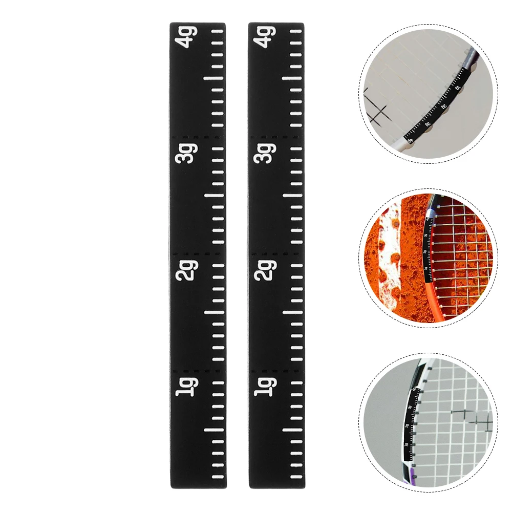 4 PCS Tennis Racket Weights Self-adhesive Weighted Strip Silicone Pad for Weighting Parts Equipment Supplies Black Strips Tools
4 PCS Tennis Racket Weights Self-adhesive Weighted Strip Silicone Pad for Weighting Parts Equipment Supplies Black Strips Tools