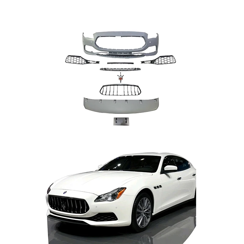 Clrak AutomobileFront Bumper Grille Bar Spoiler 14 to 16 to 21 Old Conversion New Body Kit for 2014-2017 Maserati Quattroporte
Clrak AutomobileFront Bumper Grille Bar Spoiler 14 to 16 to 21 Old Conversion New Body Kit for 2014-2017 Maserati Quattroporte