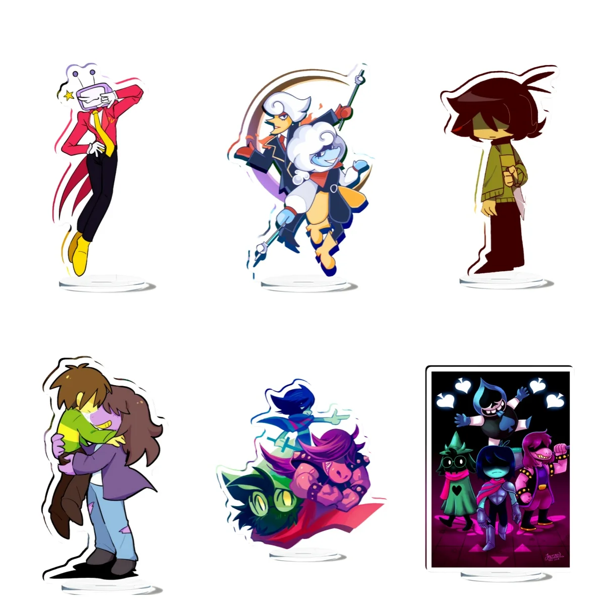 Deltarune Tenna Kris Acrylic Stand Model Plate Decoration Originality Desk Figure Display Fans Gift Accessories Product Cosplay
Deltarune Tenna Kris Acrylic Stand Model Plate Decoration Originality Desk Figure Display Fans Gift Accessories Product Cosplay