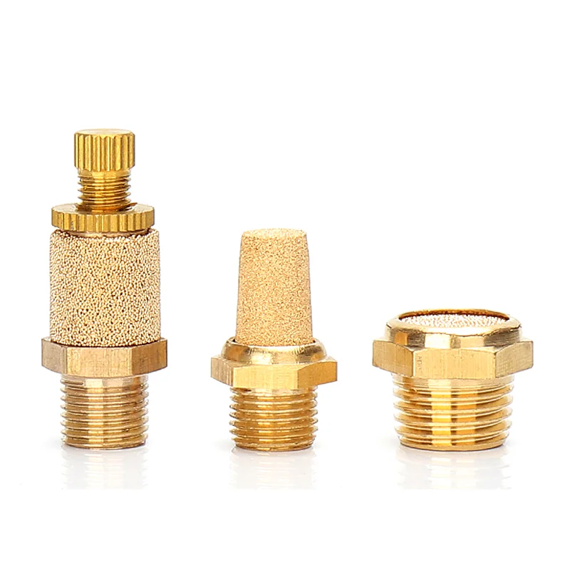Copper fitting M5 1/8" 1/4" 3/8" 1/2" Pneumatic Brass Exhaust Muffler Pneumatic Silencers Fitting Noise Filter Reducer Connector
Copper fitting M5 1/8" 1/4" 3/8" 1/2" Pneumatic Brass Exhaust Muffler Pneumatic Silencers Fitting Noise Filter Reducer Connector