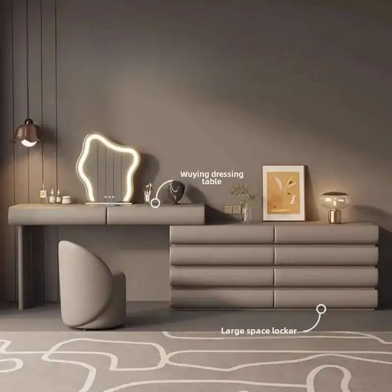 Japanese Modern Luxury Vanity Dresser Storage Women Cabinet Drawer Dressing Table Modern Women Penteadeira Trendy Furniture
Japanese Modern Luxury Vanity Dresser Storage Women Cabinet Drawer Dressing Table Modern Women Penteadeira Trendy Furniture