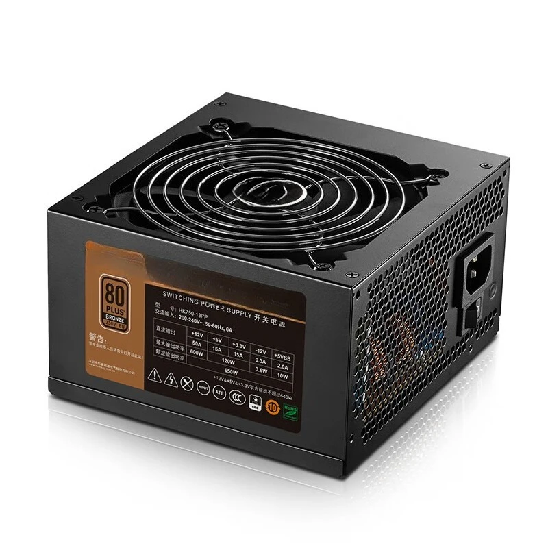 Computer Desktop silent power supply, energy-saving games, multi-core wide rated 650w
Computer Desktop silent power supply, energy-saving games, multi-core wide rated 650w