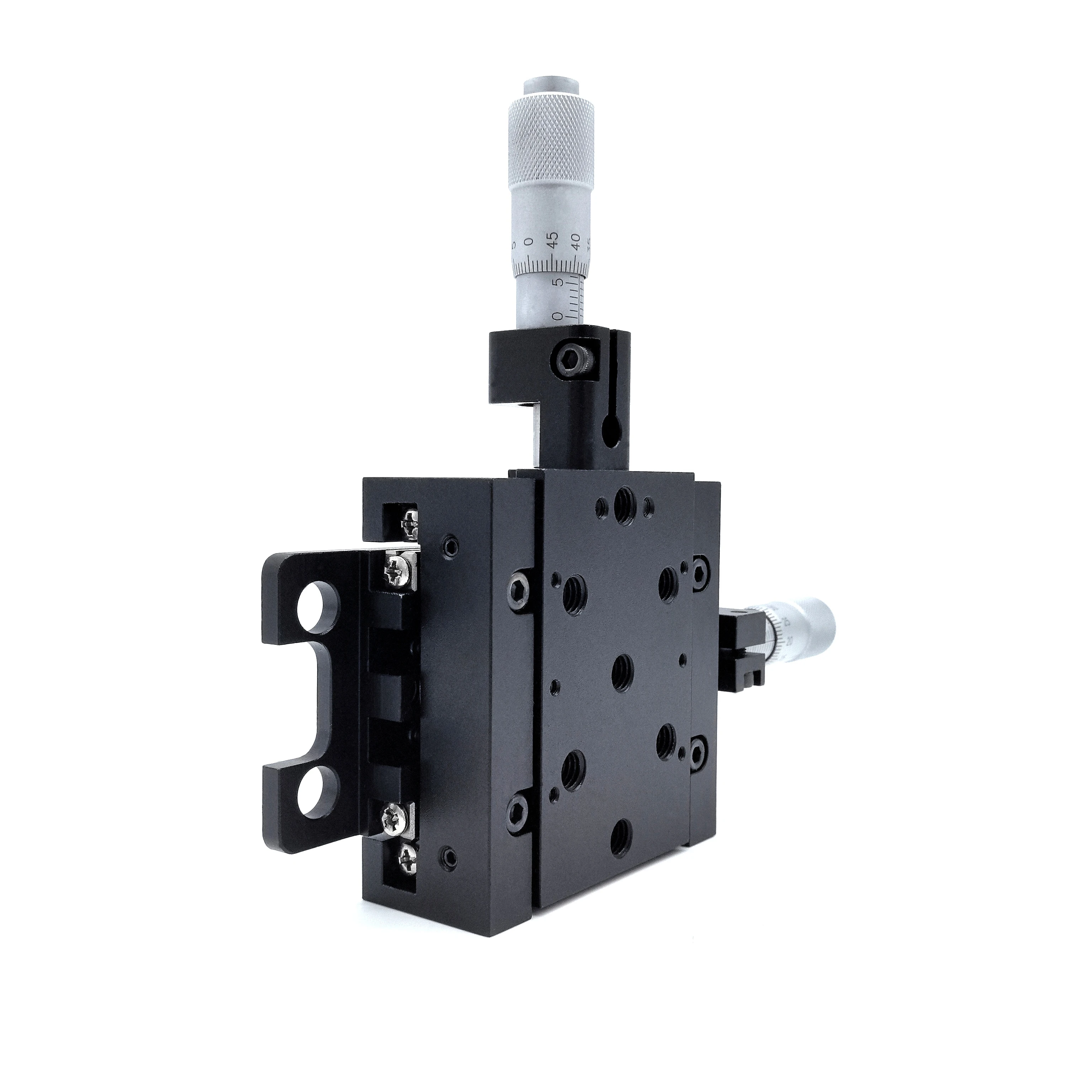 LSSP-D2-X-13V(R/L) Manual Integrated XY/XYZ Linear Translation Stages Platform Size 60.5x39.5mm Travel Range 13mm
LSSP-D2-X-13V(R/L) Manual Integrated XY/XYZ Linear Translation Stages Platform Size 60.5x39.5mm Travel Range 13mm