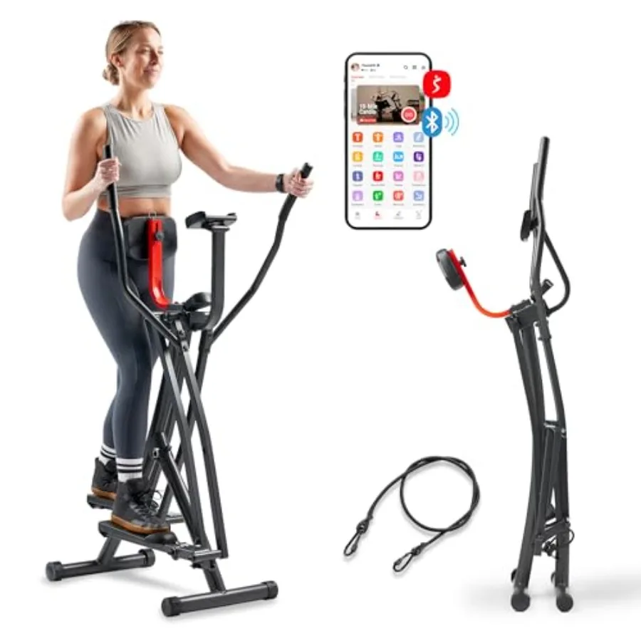 Foldable Air Walk Elliptical 30 Long Stride Full-Body Cardio Cross Trainer for Home Office with Bluetooth SunnyFit App and Adju
Foldable Air Walk Elliptical 30 Long Stride Full-Body Cardio Cross Trainer for Home Office with Bluetooth SunnyFit App and Adju