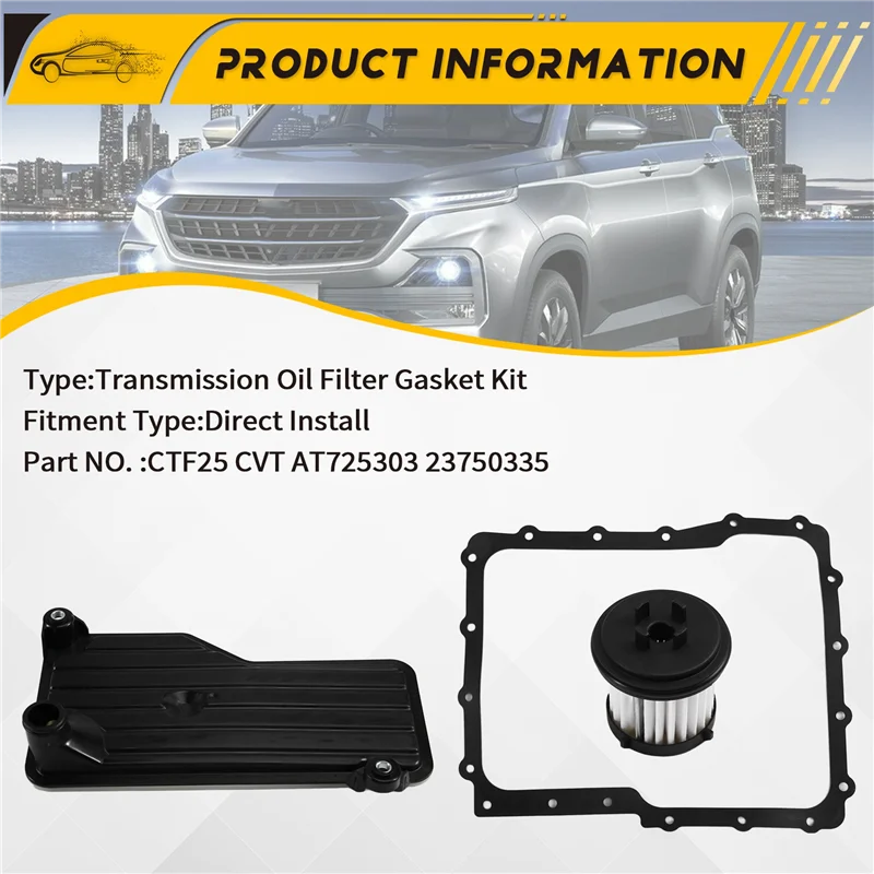 Комплект прокладок масляного фильтра коробки передач для Ctf25 Captiva Wuling Almaz Baojun 530 Rc6 Rs5 At 725303 23750335 -Бум
Комплект прокладок масляного фильтра коробки передач для Ctf25 Captiva Wuling Almaz Baojun 530 Rc6 Rs5 At 725303 23750335 -Бум