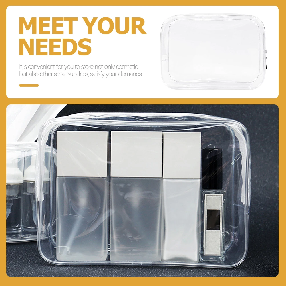 Transparent PVC Bag Large Capacity Toiletries Pouch Makeup ganizer Zipper Bag For Girls Women Travel Storage
Transparent PVC Bag Large Capacity Toiletries Pouch Makeup ganizer Zipper Bag For Girls Women Travel Storage