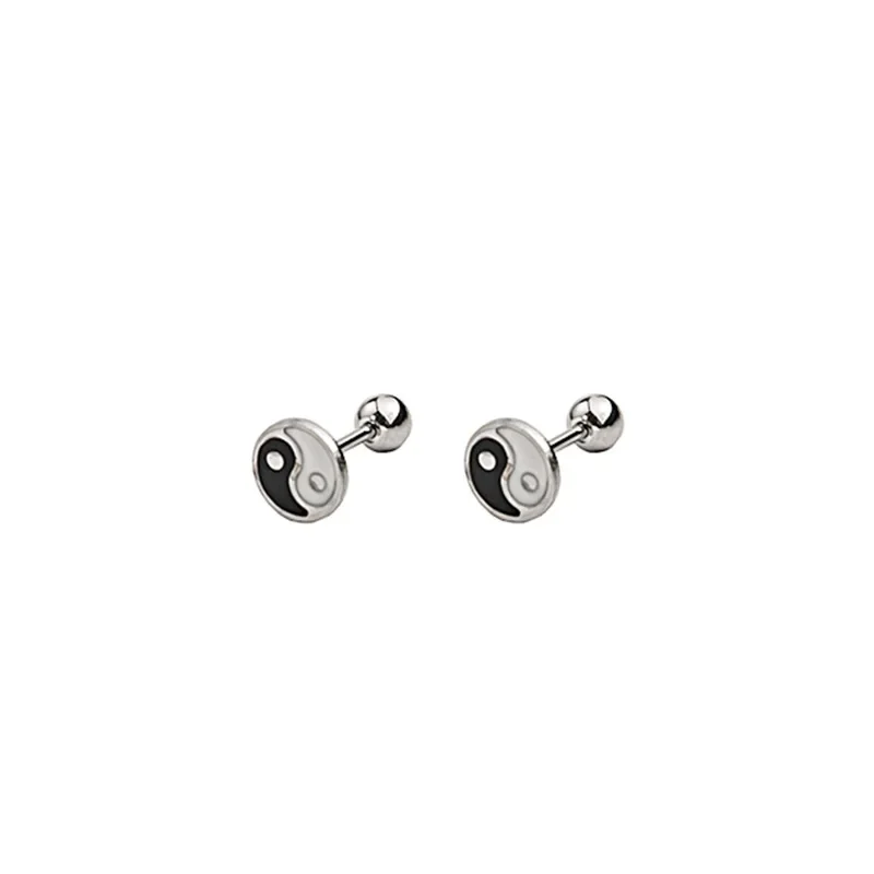 Black Series Stud Earrings for Women Stainless Steel Material White Copper Needle Anti-Allergy New Product Promotion
Black Series Stud Earrings for Women Stainless Steel Material White Copper Needle Anti-Allergy New Product Promotion