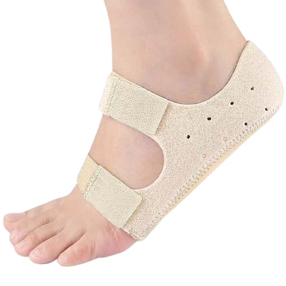 Flatfoot Arch Orthotic Insoles Foot Shock-absorber Cushion Padding Arch Support Sleeves Soft Black/Nude Unisex Foot Arch Pads
Flatfoot Arch Orthotic Insoles Foot Shock-absorber Cushion Padding Arch Support Sleeves Soft Black/Nude Unisex Foot Arch Pads
