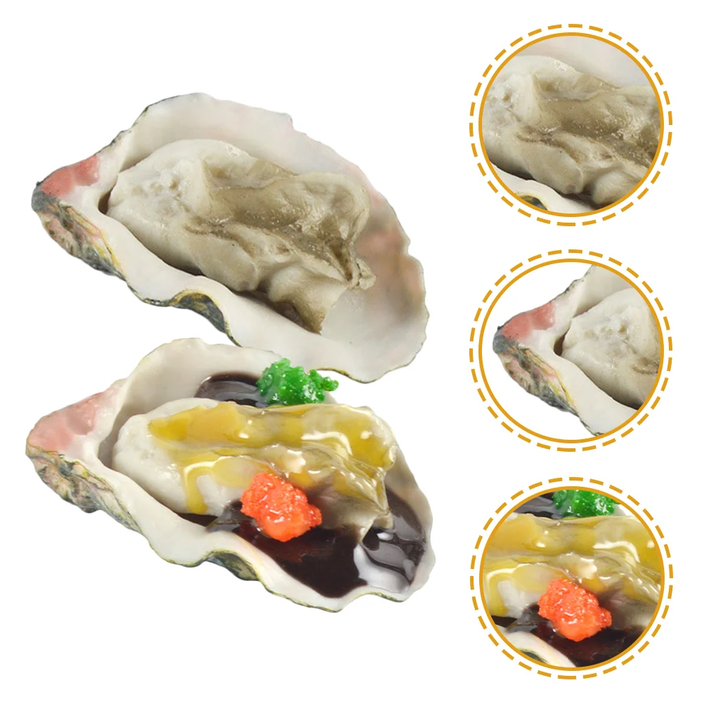 Simulated Oysters Model Prop Miniature Food Photography Simulation Fake Seafood Ornament
Simulated Oysters Model Prop Miniature Food Photography Simulation Fake Seafood Ornament