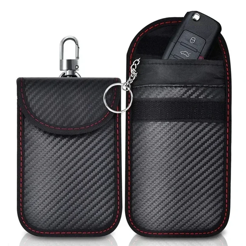 Hot Faraday Key RFID Electromagnetic Shielding Bag Credit Card Signal Blocker Case Keyless Entry Car Anti Theft Bags Key Case
Hot Faraday Key RFID Electromagnetic Shielding Bag Credit Card Signal Blocker Case Keyless Entry Car Anti Theft Bags Key Case