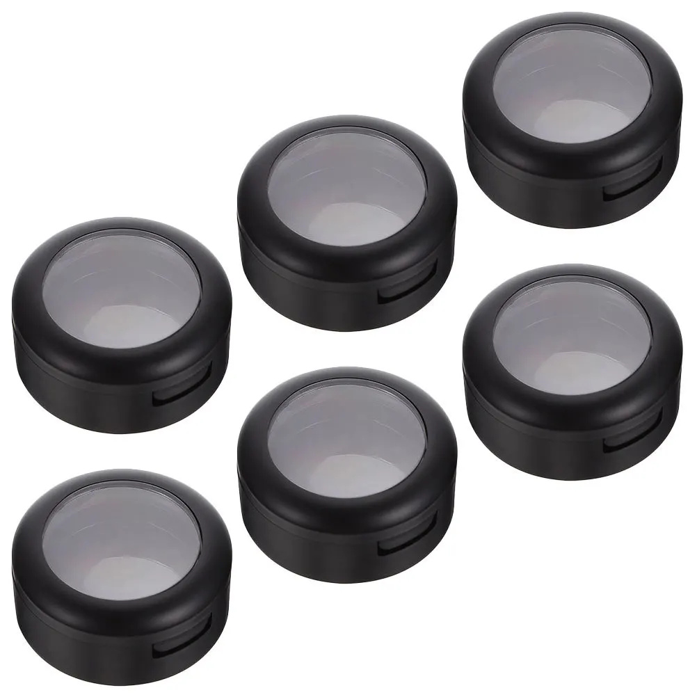 6Pcs Empty Eyeshadow Cases Reusable Smooth Safe Palette Container for Travel Daily Use Blush Nose Shadow Powder
6Pcs Empty Eyeshadow Cases Reusable Smooth Safe Palette Container for Travel Daily Use Blush Nose Shadow Powder