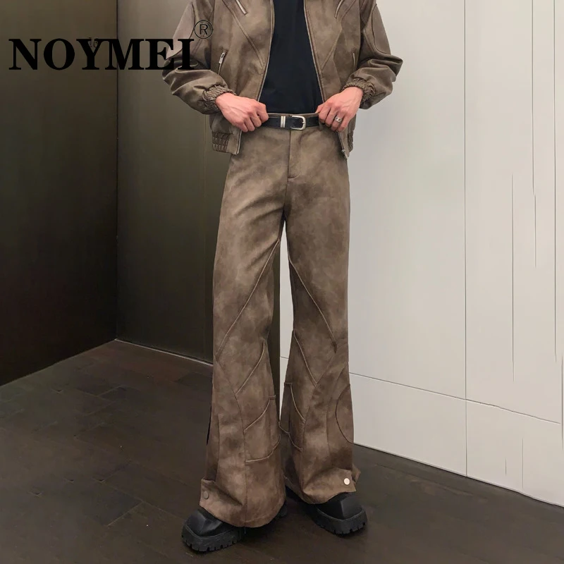 NOYMEI нишевые дизайнерские брюки из искусственной кожи мужские прямые широкие брюки 2024 весна новые универсальные плиссированные WA3855
NOYMEI нишевые дизайнерские брюки из искусственной кожи мужские прямые широкие брюки 2024 весна новые универсальные плиссированные WA3855