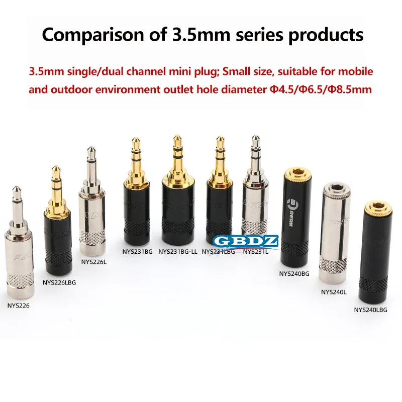 Gold-plated Jack 3.5mm 3 Pole Male Female Welding Plug 1/8″ Stereo Headphone Notebook Microphone Audio Interface Cable Plug DIY
Gold-plated Jack 3.5mm 3 Pole Male Female Welding Plug 1/8″ Stereo Headphone Notebook Microphone Audio Interface Cable Plug DIY