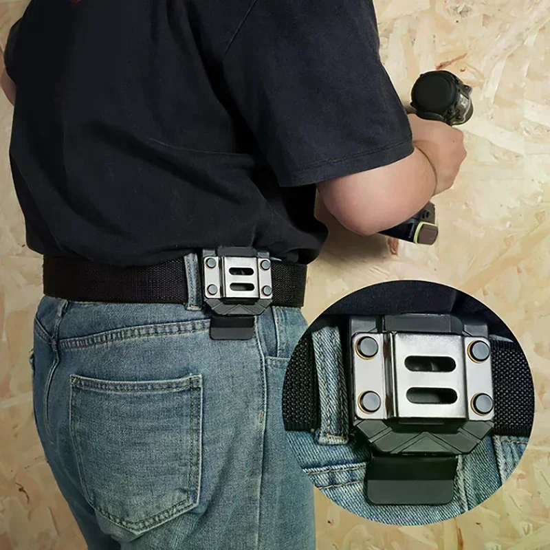 Держатель для сверла на рабочем ремне, зажим для насадки для сверла, прочная кобура для сверла, держатель для рулетки, держатель для сверла для ремня
Держатель для сверла на рабочем ремне, зажим для насадки для сверла, прочная кобура для сверла, держатель для рулетки, держатель для сверла для ремня