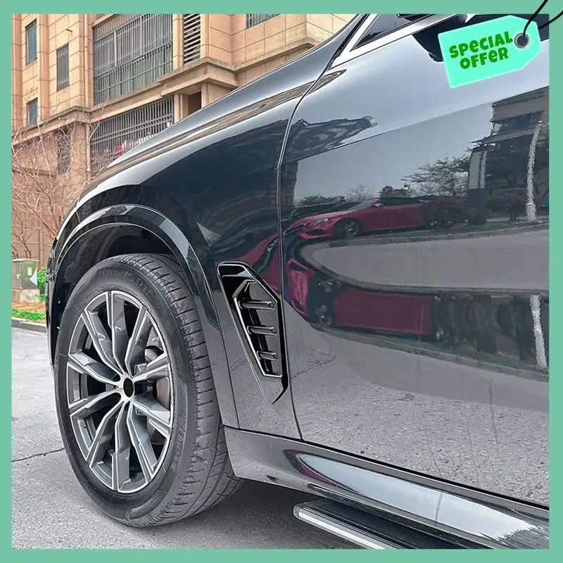 A03G-Car Side Wing Air Flow Intake Cover Side Fender Trim Spoilers For BMW X5 G05 LCI M Sport 2023+ Glossy Black
A03G-Car Side Wing Air Flow Intake Cover Side Fender Trim Spoilers For BMW X5 G05 LCI M Sport 2023+ Glossy Black