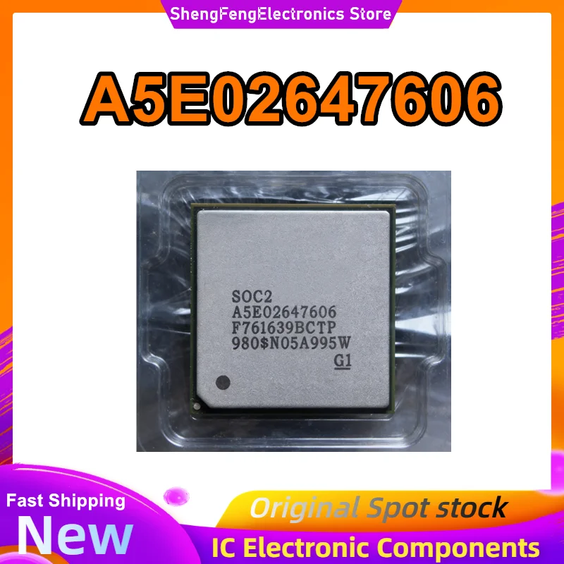 Микросхема A5E02647606 SOC2 F761639BCTP BGA, 100% новая, оригинальная, в наличии
Микросхема A5E02647606 SOC2 F761639BCTP BGA, 100% новая, оригинальная, в наличии