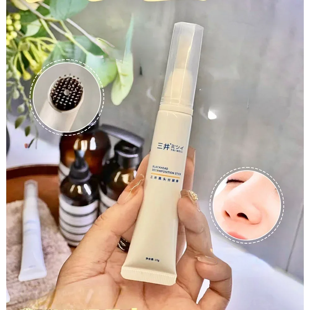 Tri-well Blackhead Decomposition Stick Deep Cleansing Remove Blackheads Soothing Shrinking Pores Oil-control Smoothing Skin Care
Tri-well Blackhead Decomposition Stick Deep Cleansing Remove Blackheads Soothing Shrinking Pores Oil-control Smoothing Skin Care