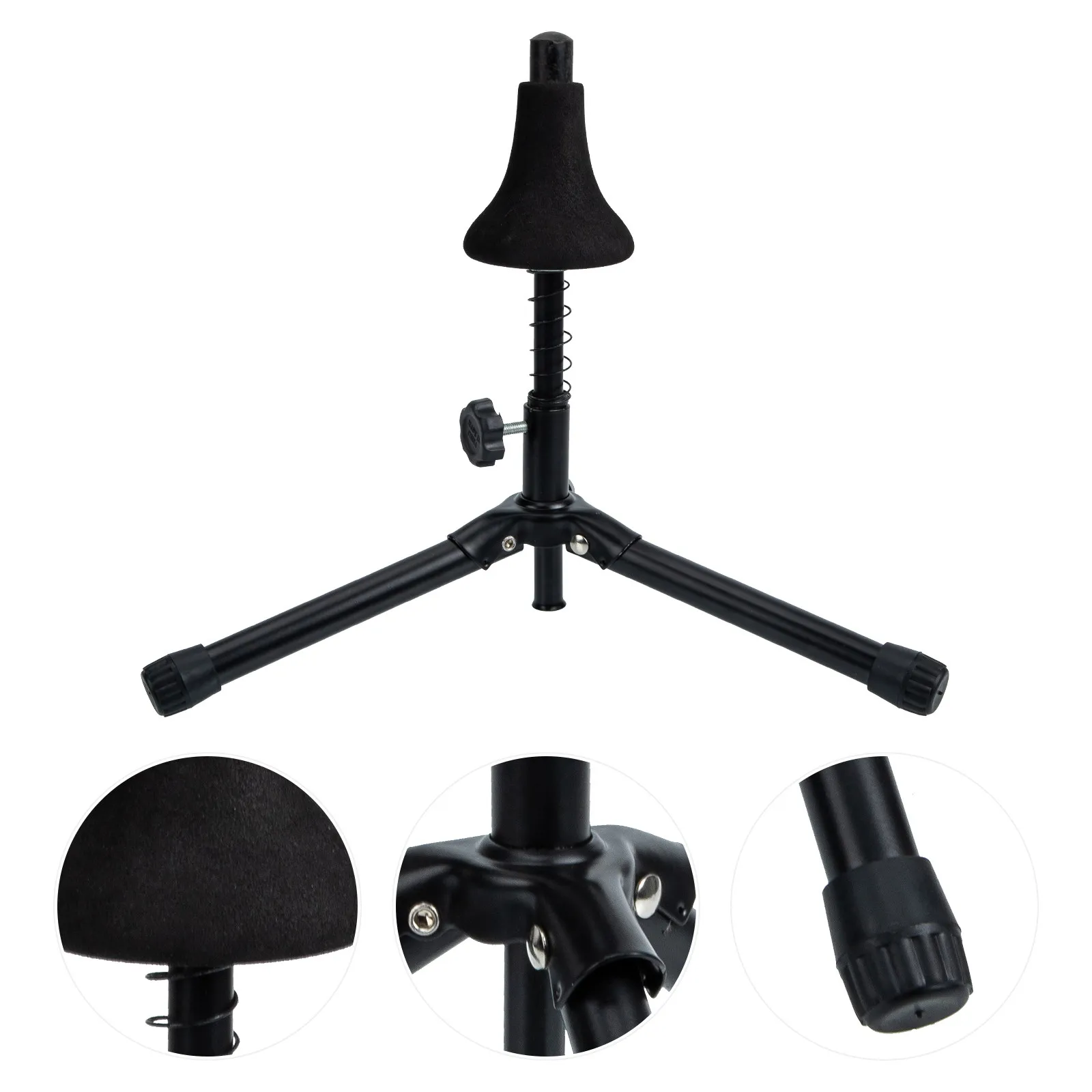 Professional Grade Iron Trumpet Holder Foldable Portable Tripod Base Sponge Cushioned Support Stand for Trumpet Display Storage
Professional Grade Iron Trumpet Holder Foldable Portable Tripod Base Sponge Cushioned Support Stand for Trumpet Display Storage