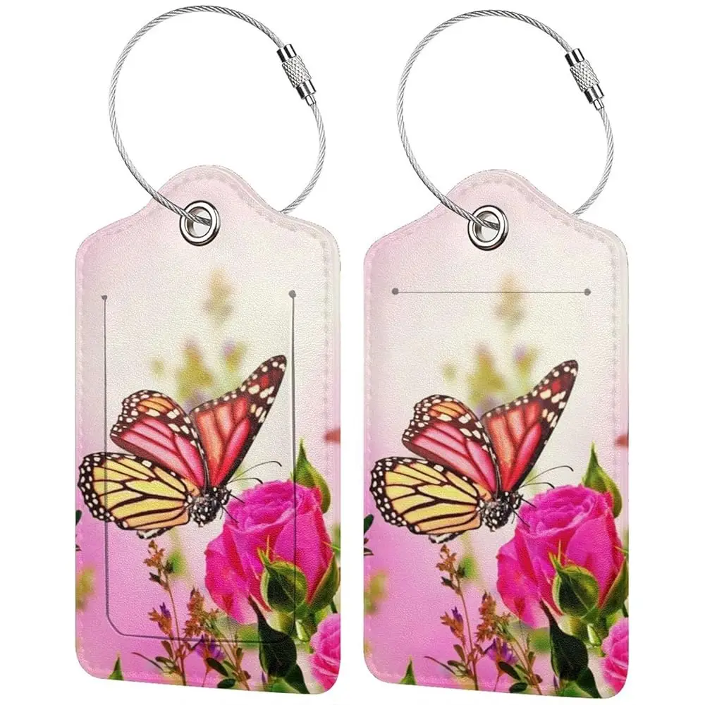 Free Shipping2 Pack PU Leahter Luggage Tag with Stainless Steel Loop, Funny Travel Suitcase Labels with Privacy Cover ID Label Q
Free Shipping2 Pack PU Leahter Luggage Tag with Stainless Steel Loop, Funny Travel Suitcase Labels with Privacy Cover ID Label Q