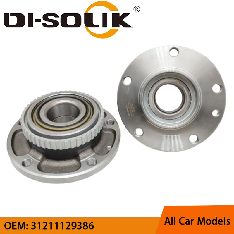 DI-SOLIK Auto Car Parts Front Wheel Hub Bearing Assembly 31211129386 Front Axle for BMW 5-E34/7-E32/8-E31 Repuestos Automotive
DI-SOLIK Auto Car Parts Front Wheel Hub Bearing Assembly 31211129386 Front Axle for BMW 5-E34/7-E32/8-E31 Repuestos Automotive
